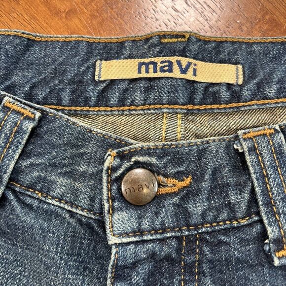 Mavi Jeans Men's Size 31x32 Distressed Blue Denim - Picture 7 of 16
